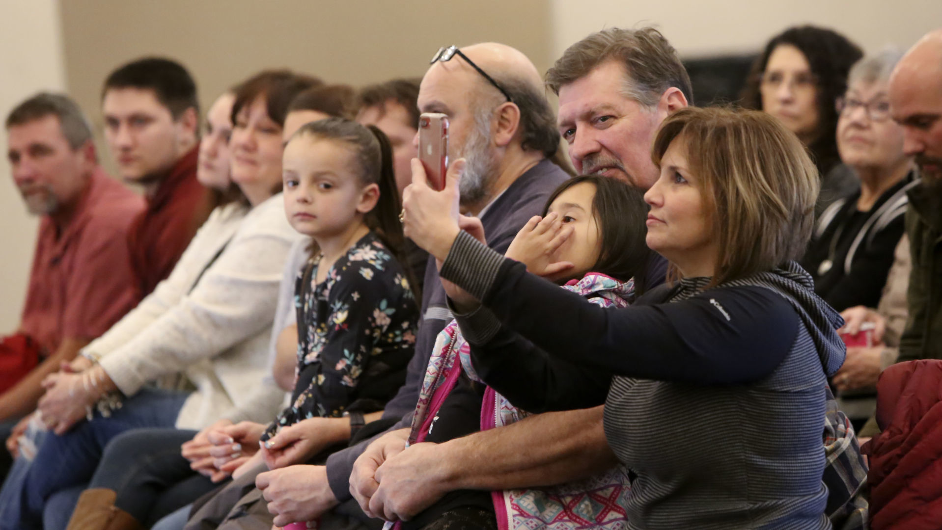 Sue Lynch, new Portage Mayor sworn into office